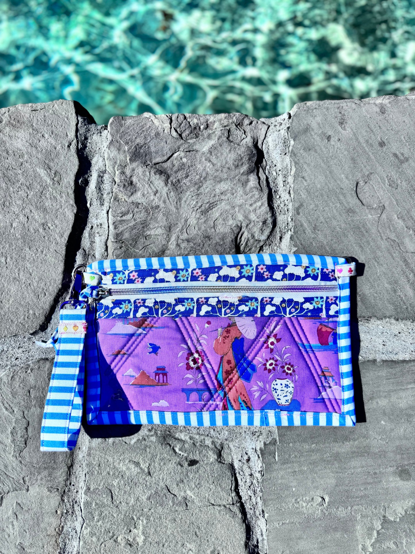 Small Project Bag Tilda Bloomsville Violet
