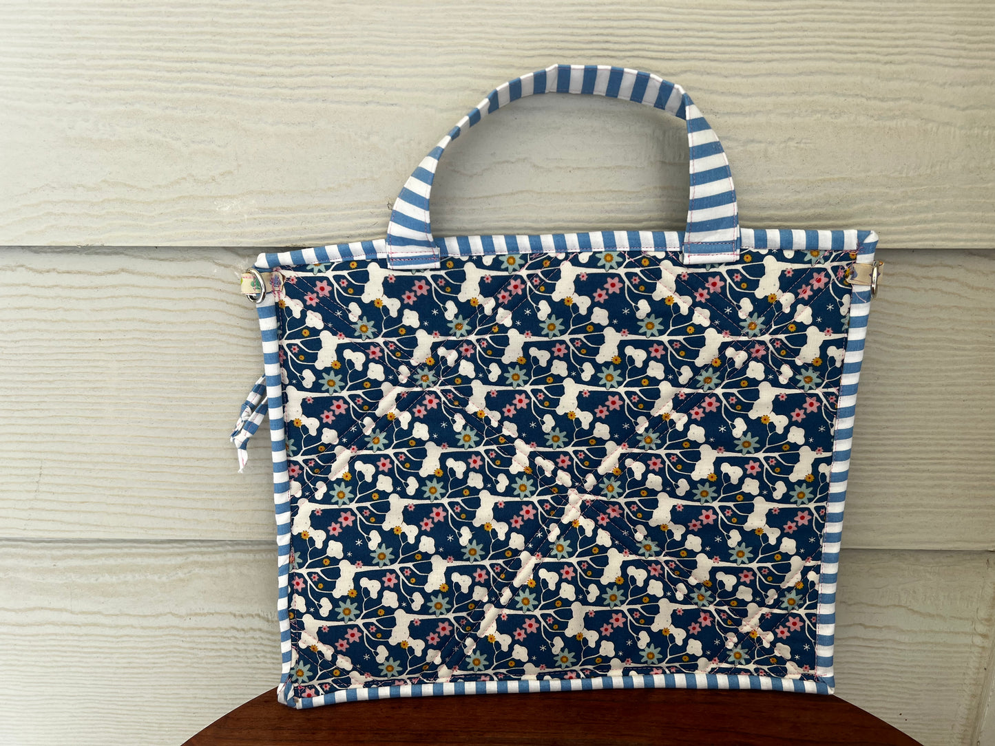 Large Project Bag Tilda Violet Bloomsville