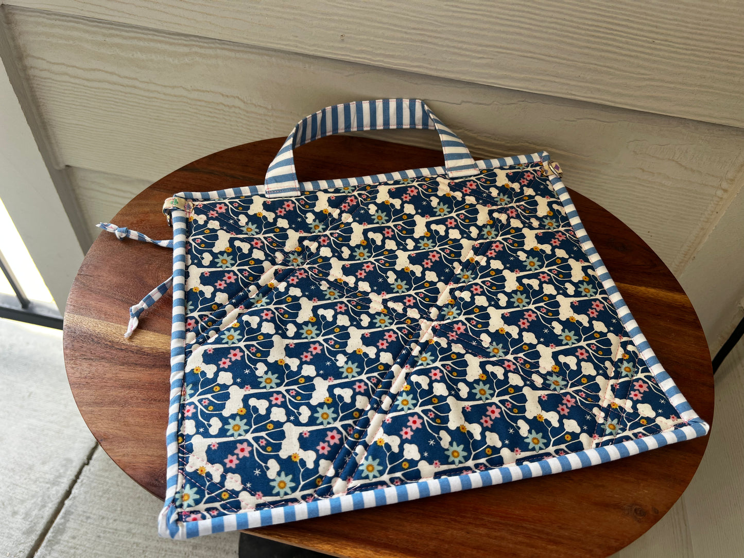 Medium Project Bag Tilda Bloomsville