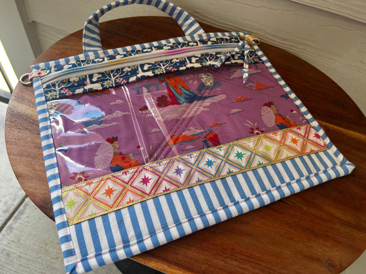 Medium Project Bag Tilda Bloomsville