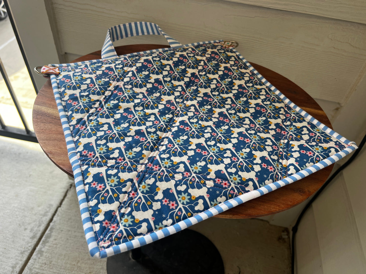 Large Project Bag Tilda Violet Bloomsville