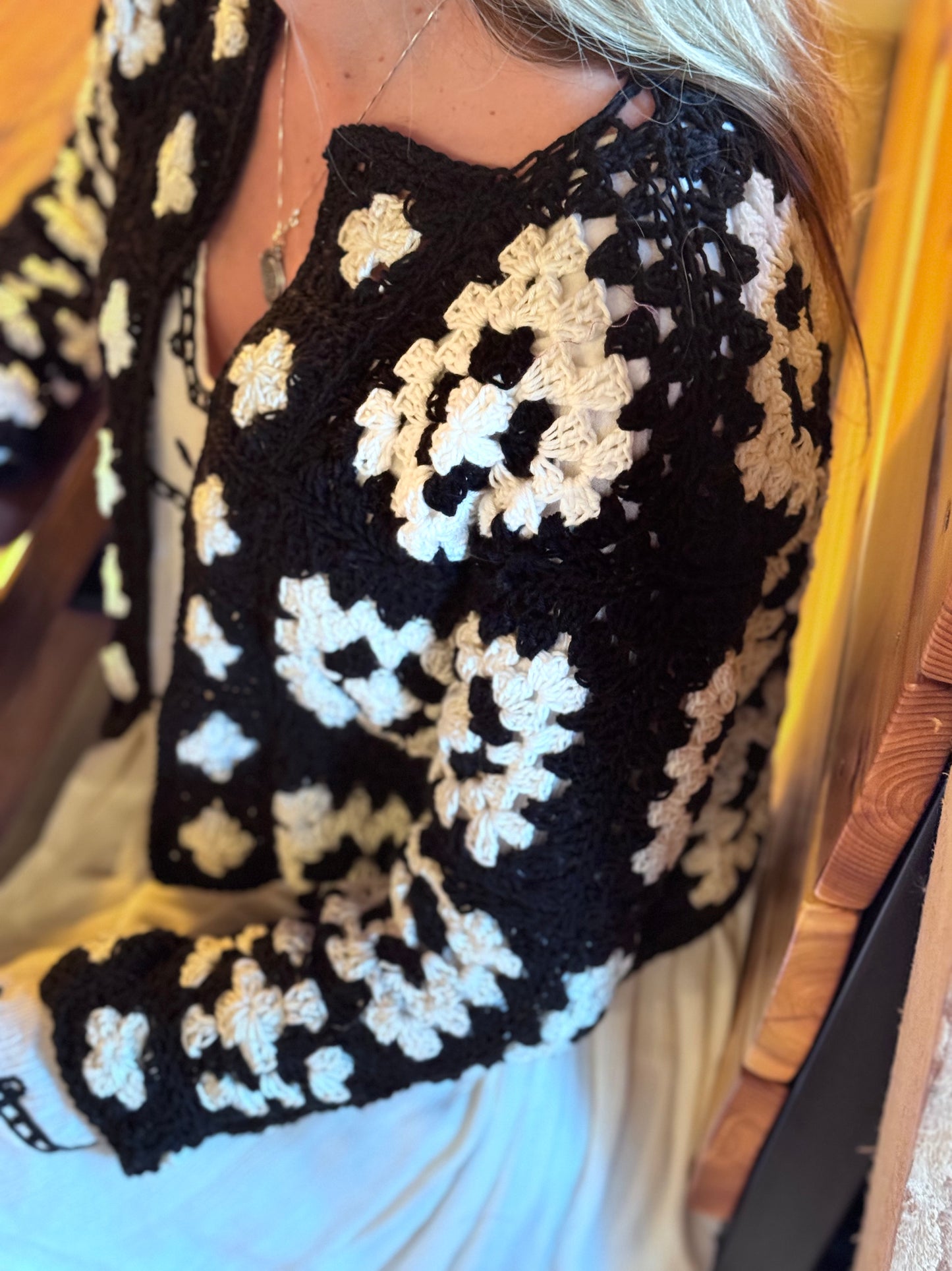 PDF Pattern The Crochet Granny Square Cardigan