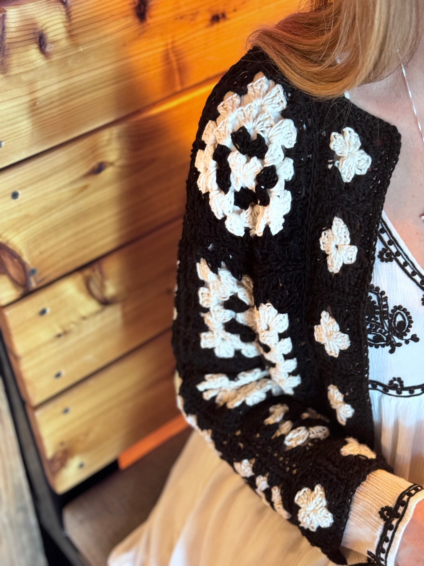 PDF Pattern The Crochet Granny Square Cardigan