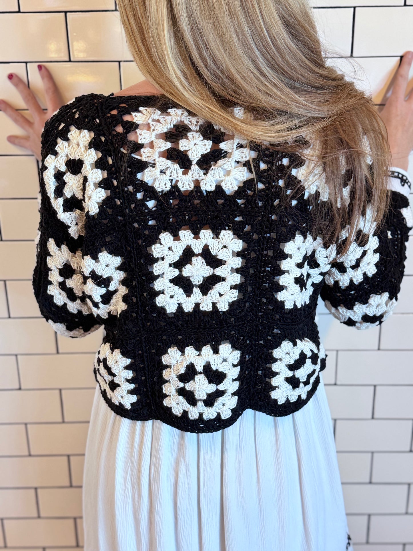 PDF Pattern The Crochet Granny Square Cardigan