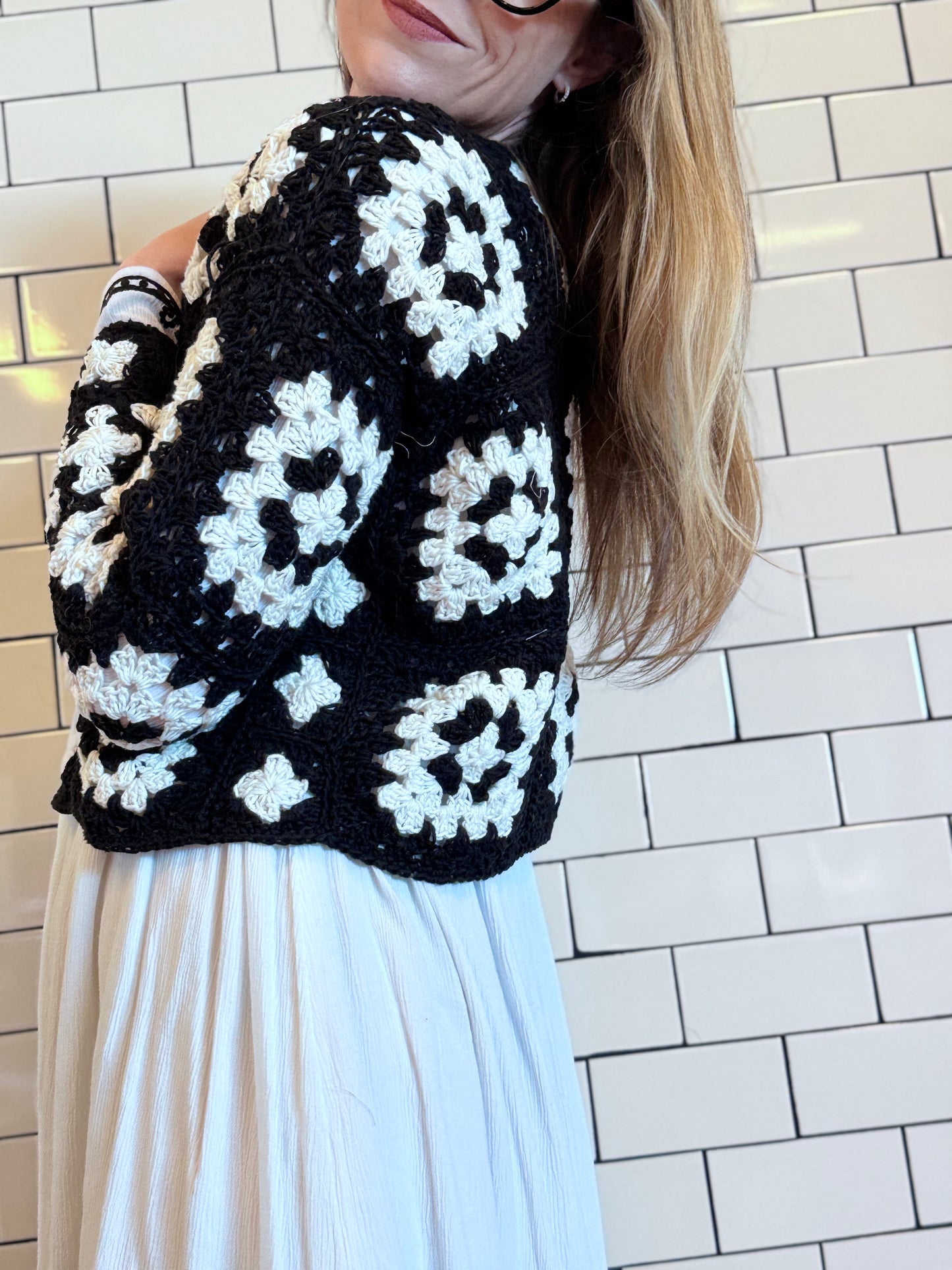 PDF Pattern The Crochet Granny Square Cardigan