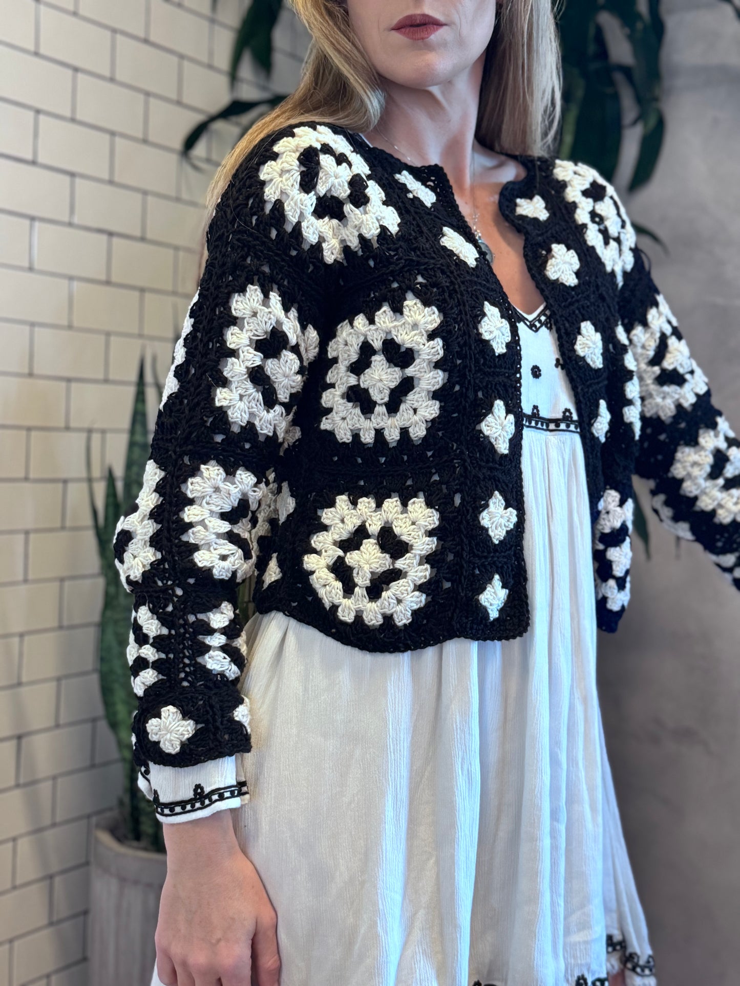 PDF Pattern The Crochet Granny Square Cardigan
