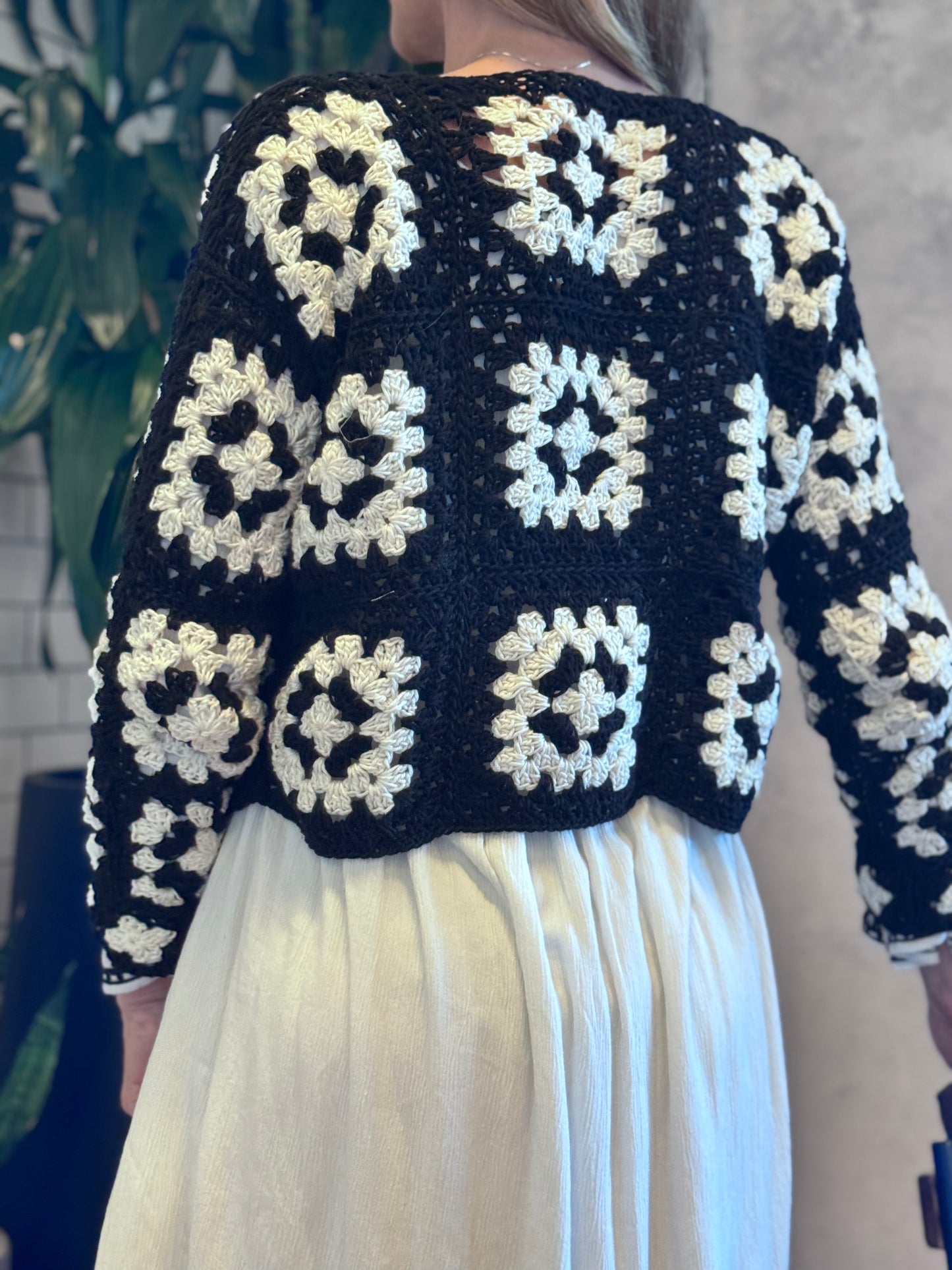 PDF Pattern The Crochet Granny Square Cardigan