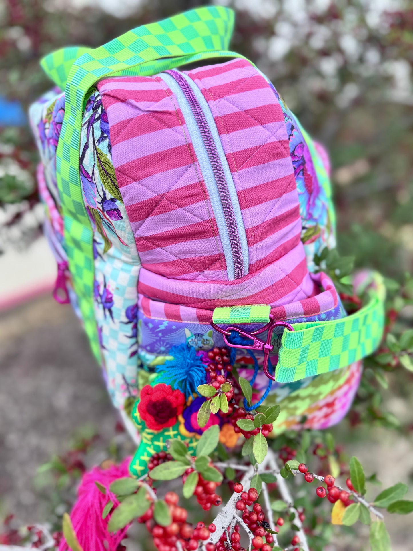 Travel Bag with Trolley Sleeve Custom Made to Order