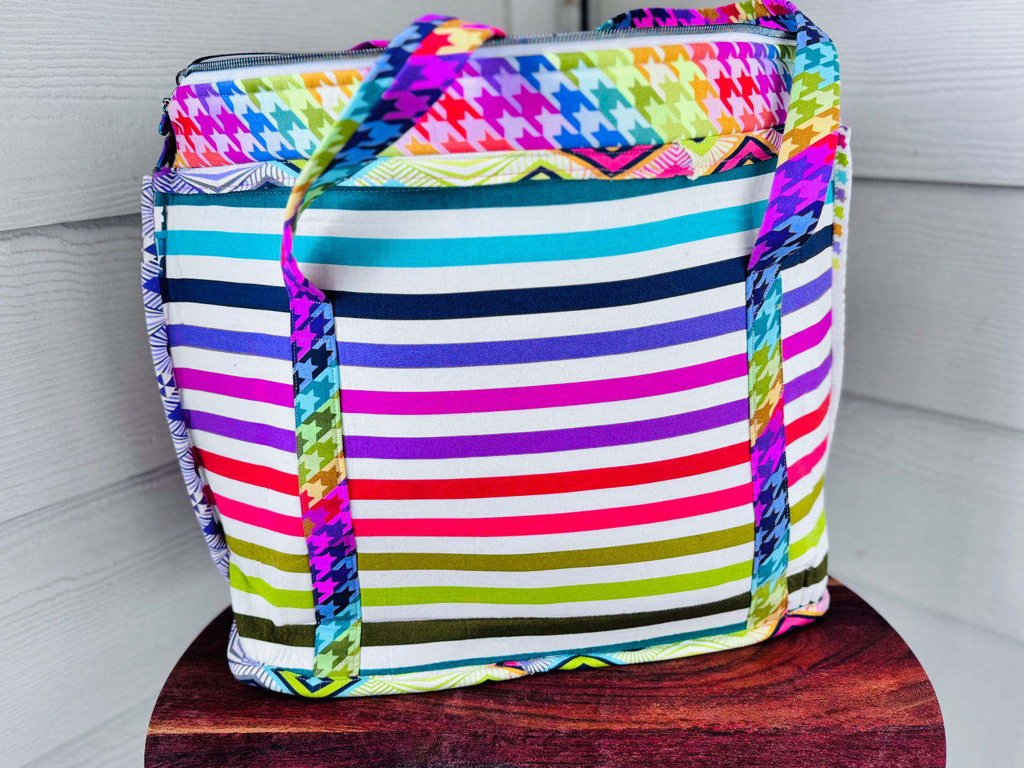Disco Kitty Tote Purse Bag