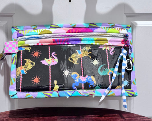 Small Project Bag Tula's Circus Ride