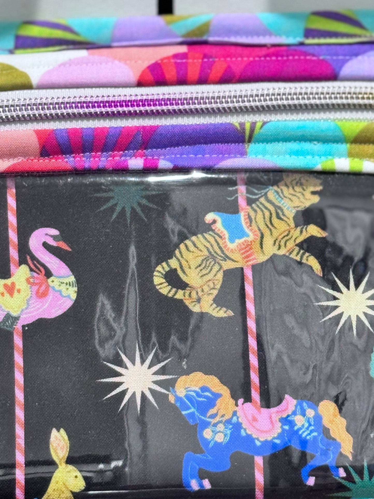 Small Project Bag Tula's Circus Ride