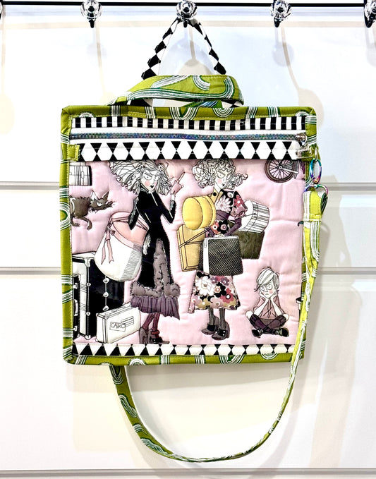 Medium Project Bag Pink Ghastlie Getaway