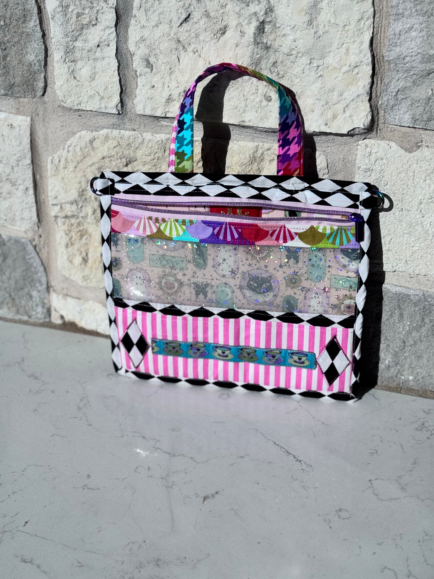 Medium Project Bag Curious Cat Crossbody