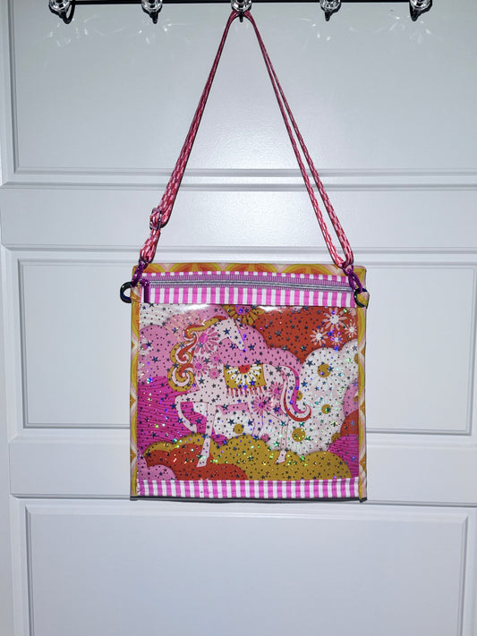 Medium Plus Project Bag RSS Juicy Carousel Horse Crossbody Pink