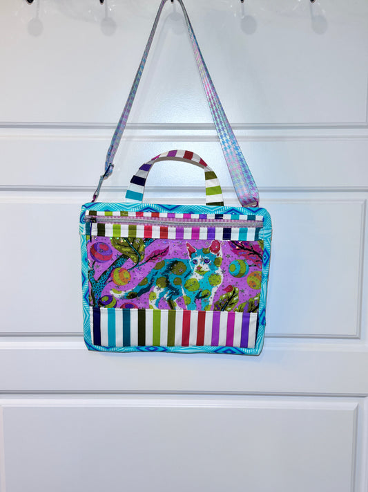 Medium Project Bag Tula Pink Disco Kitty Crossbody
