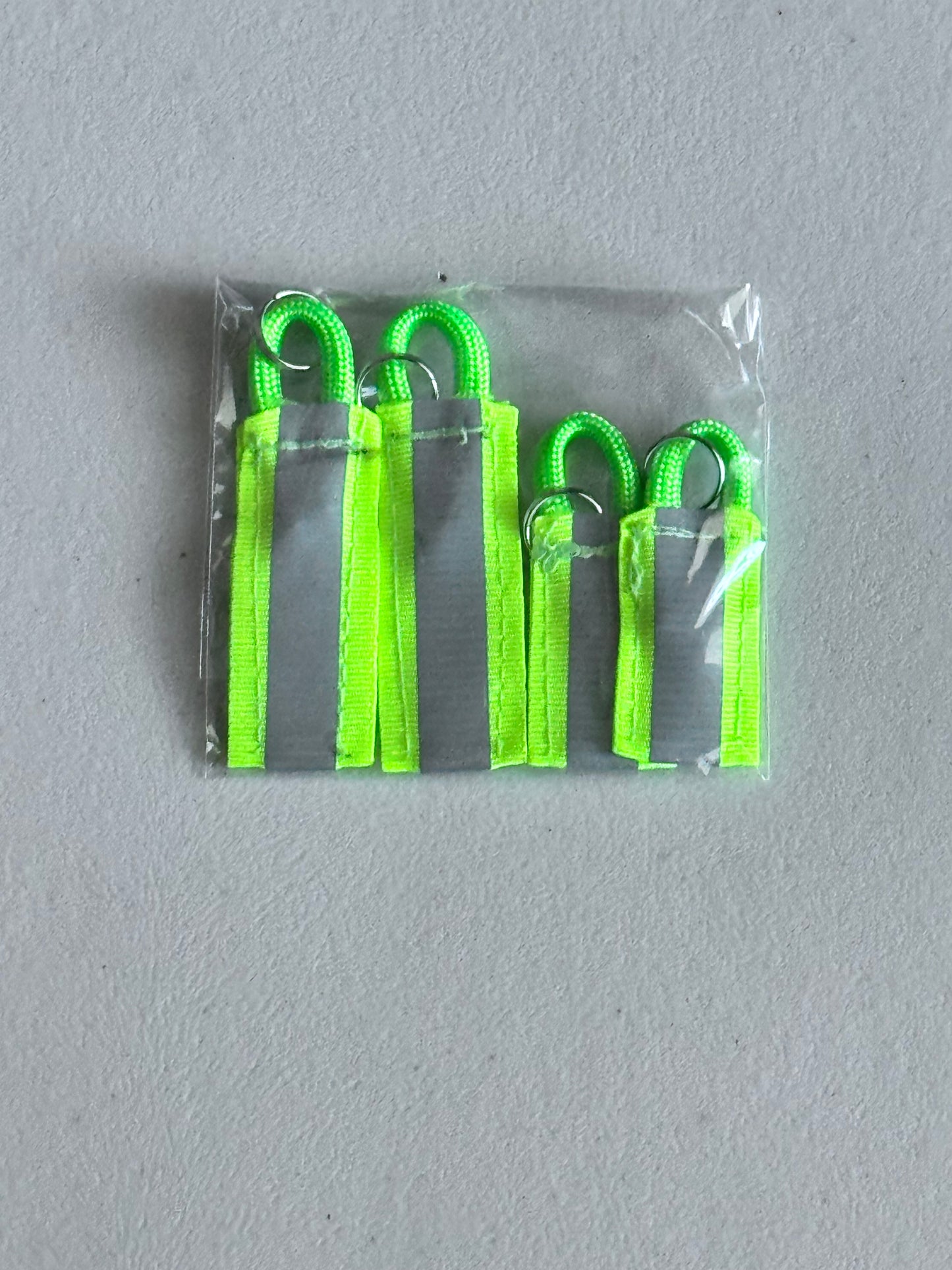 Reflective Zipper Pulls 4 PACK