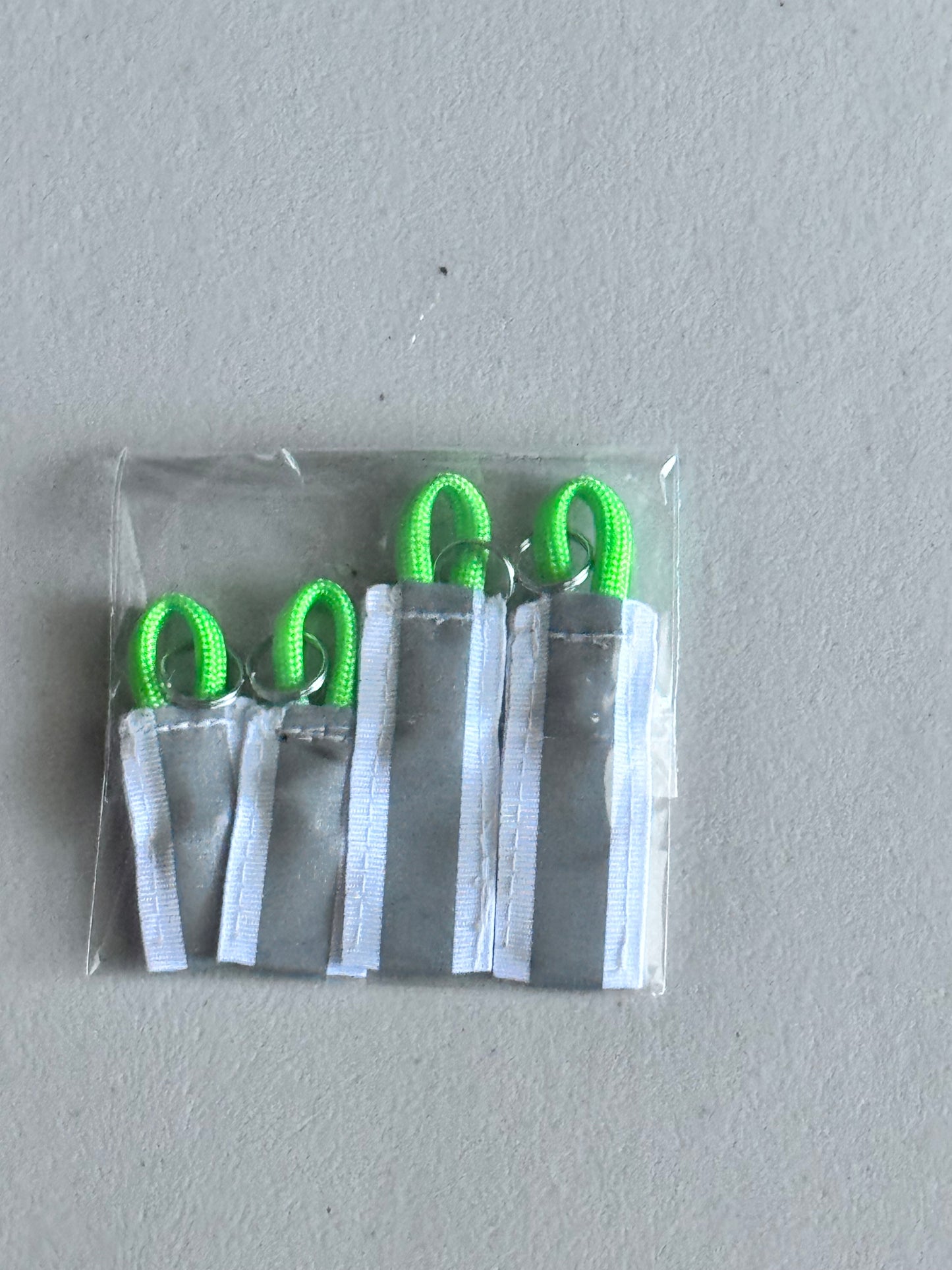 Reflective Zipper Pulls 4 PACK