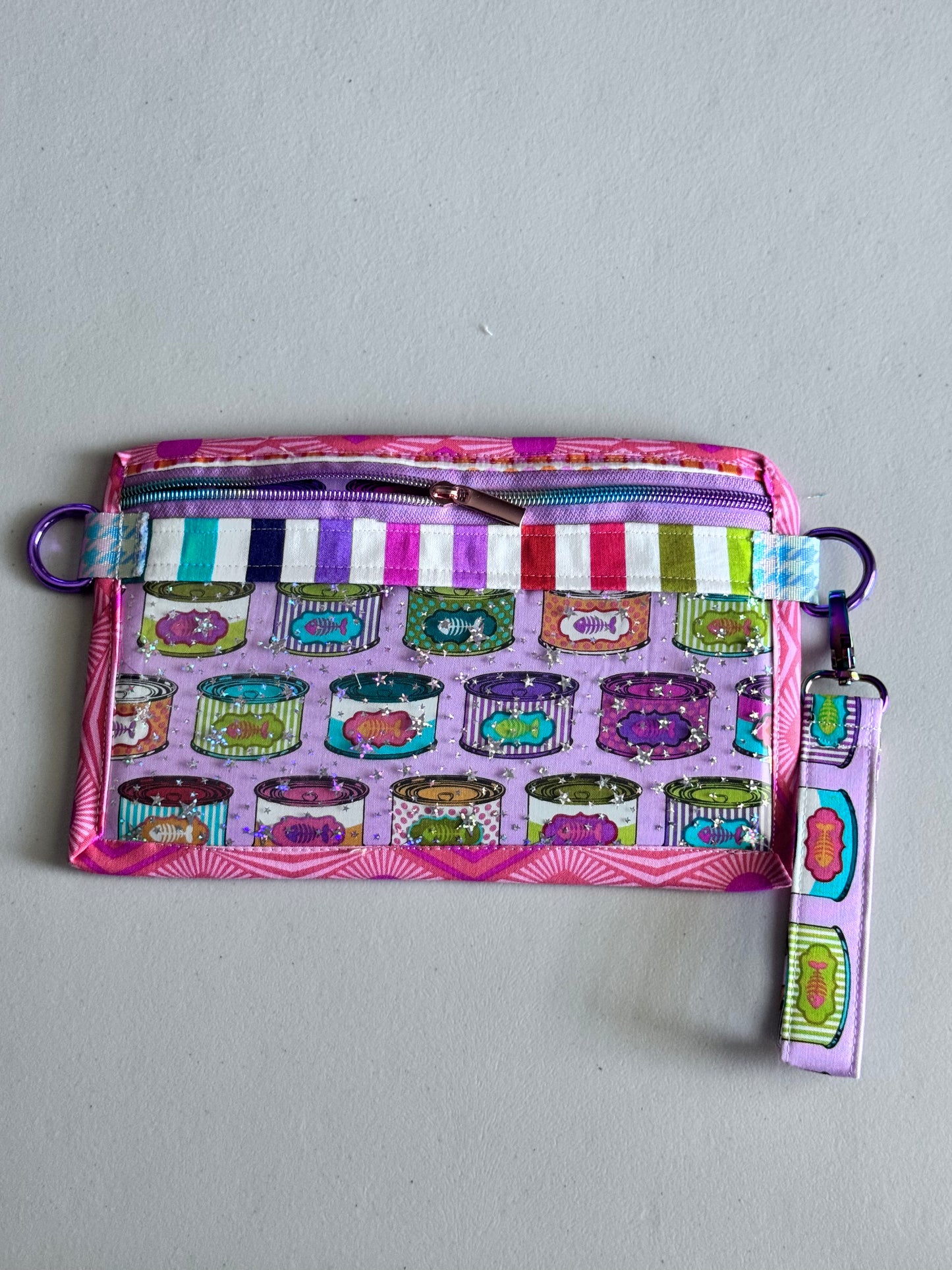 Small Project Bag Disco Kitty Tula Pink