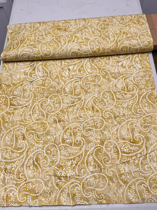 Oeko Tex LARGE PAISLEY CREAM