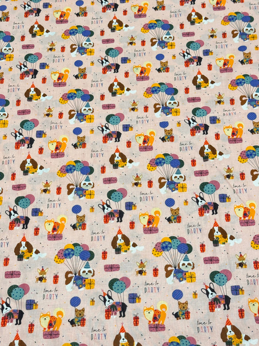 Cotton DOG BDAY CELEBRATION