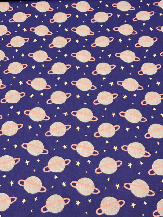 Cotton SPACE PLANETS
