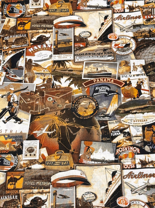 Novelty Niche World Traveler, © Kate Ward Thacker for Springs Creati