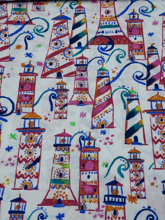 Oeko-Tex LIGHTHOUSE JUBILEE 100% POLYESTER WIDTH OF FABRIC: 54