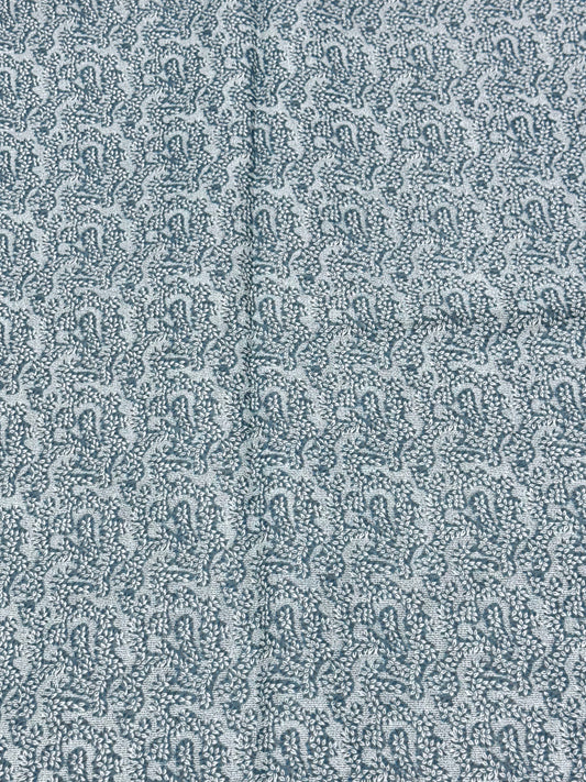 Green Fabric Small scale print