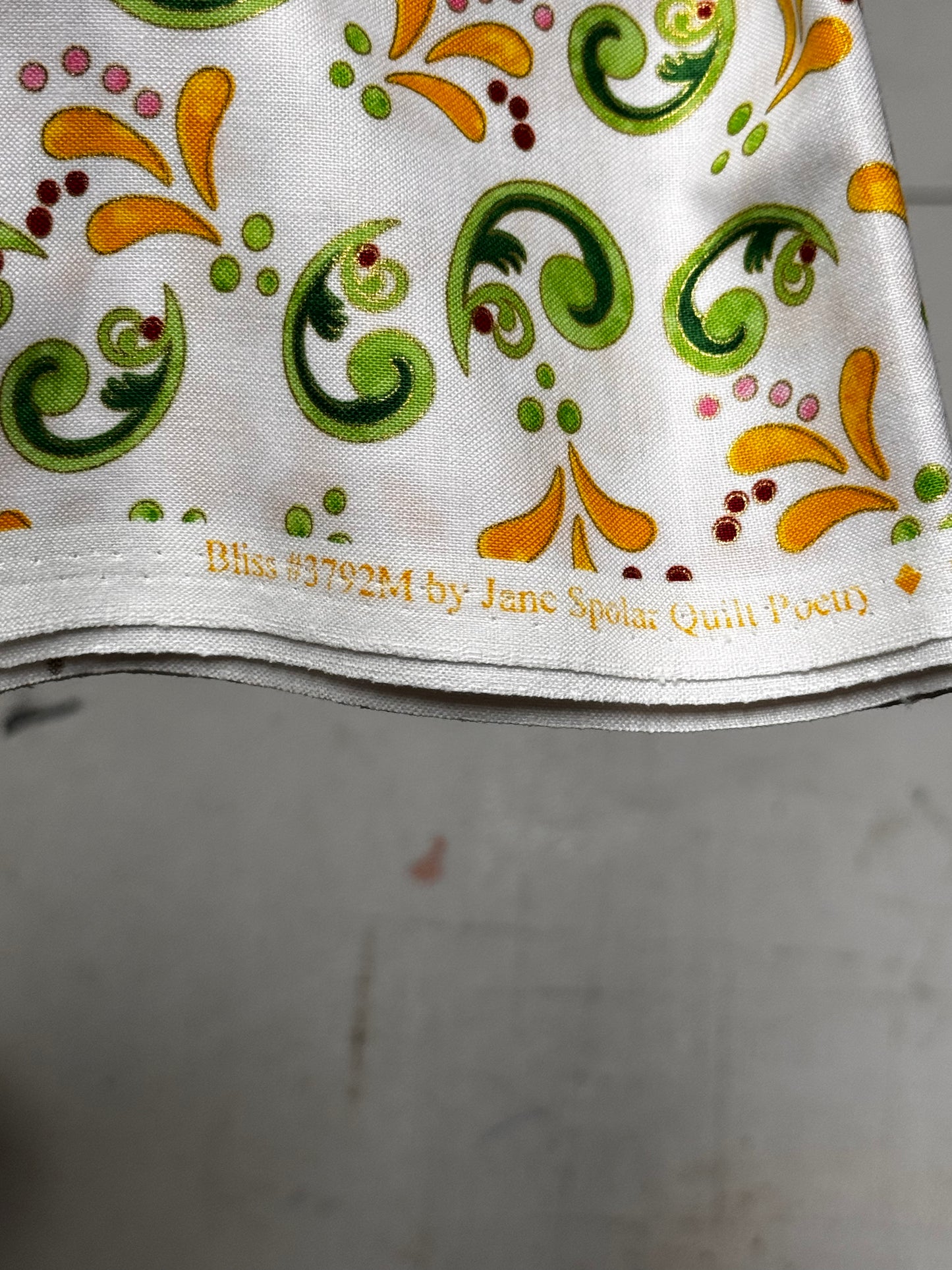 Northcott Jane Spolar Bliss Paisley 3792M Quilt Poetry
