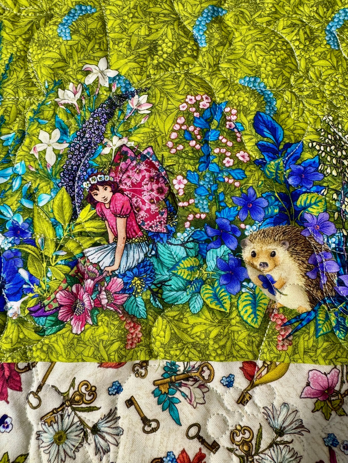 RR249 Flower Go Round Skinny Robin Quilt Pattern