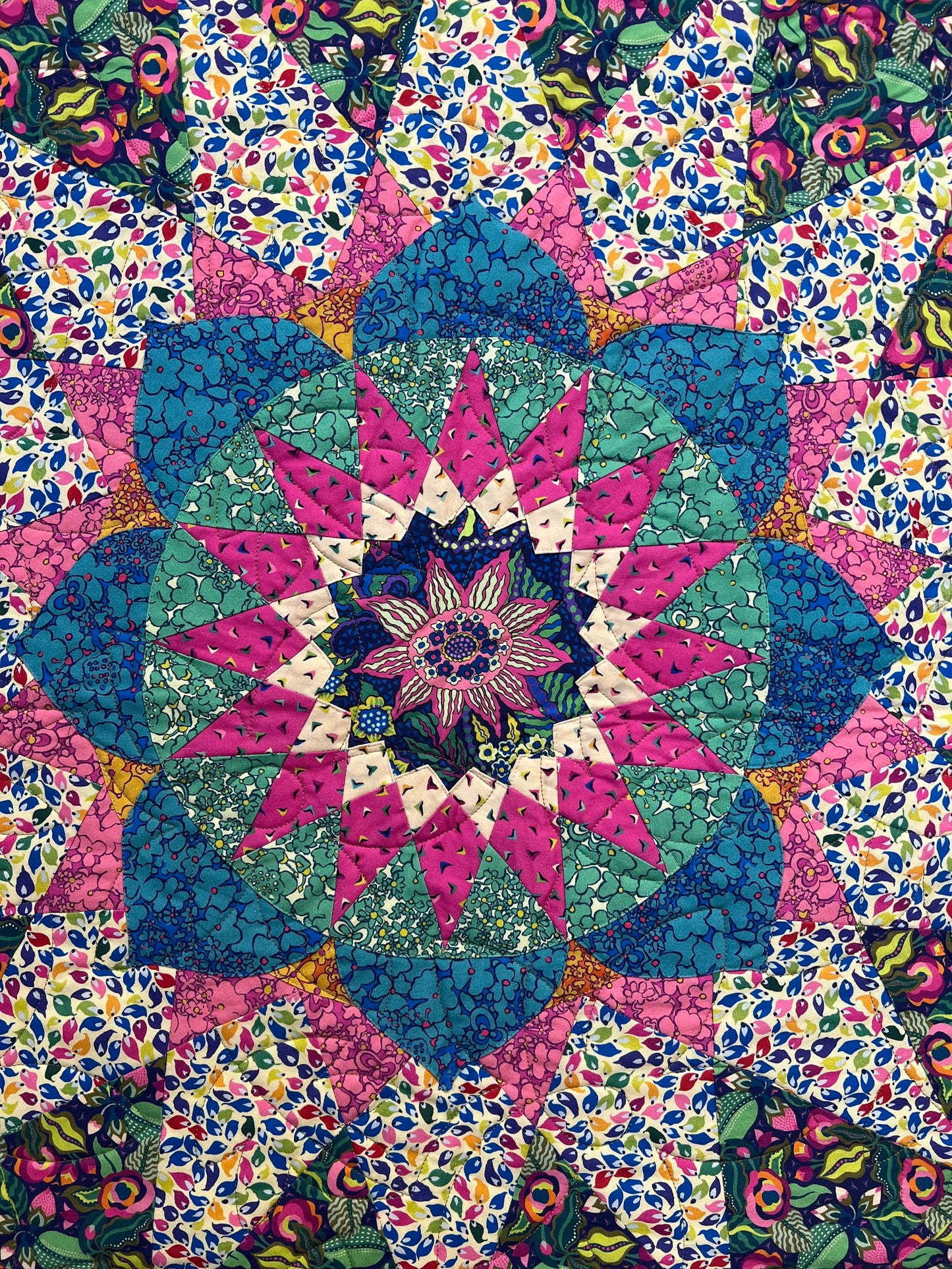 RR241 Radiant Garden Fat Robin Quilt Pattern