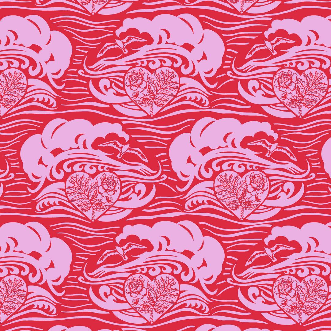 PWAH178.APPLE CHICAGO APPLE by Anna Maria Sold by the Half Yard