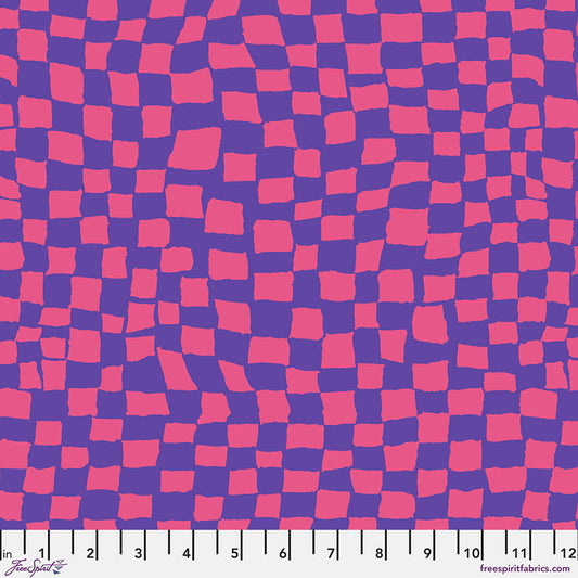 Gameboard PURPLE August 2024 Brandon Mably Kaffe Fassett Collective Sold by the Half Yard