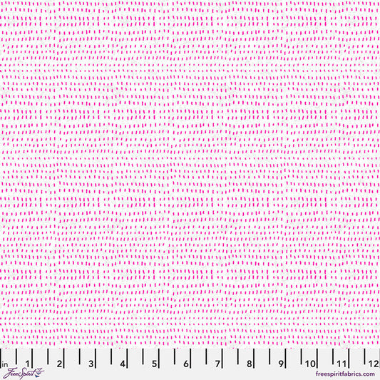 Seeds in Peony Pink by Cori Dantini for Free Spirit Sold by the Half Yard