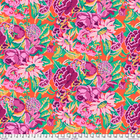 Floral Dance MAGENTA Kaffe: From the Archives | Kaffe Fassett Collective Sold by the Half Yard - PRE-ORDER