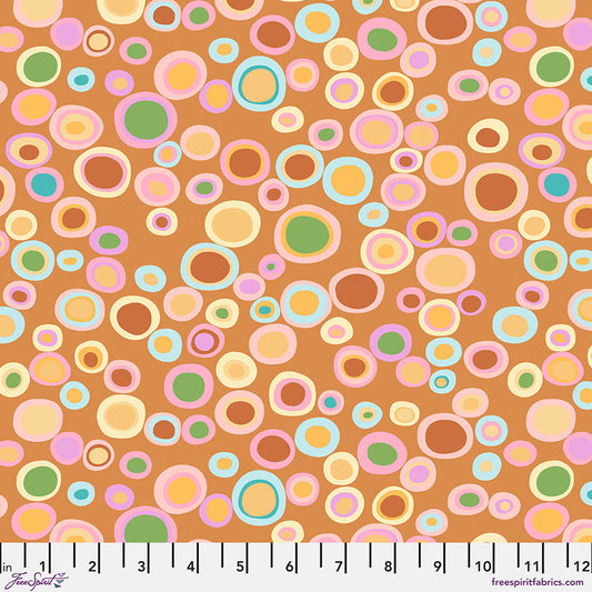 Bubbles OCHRE Kaffe: From the Archives | Kaffe Fassett Collective Sold by the Half Yard - PRE-ORDER