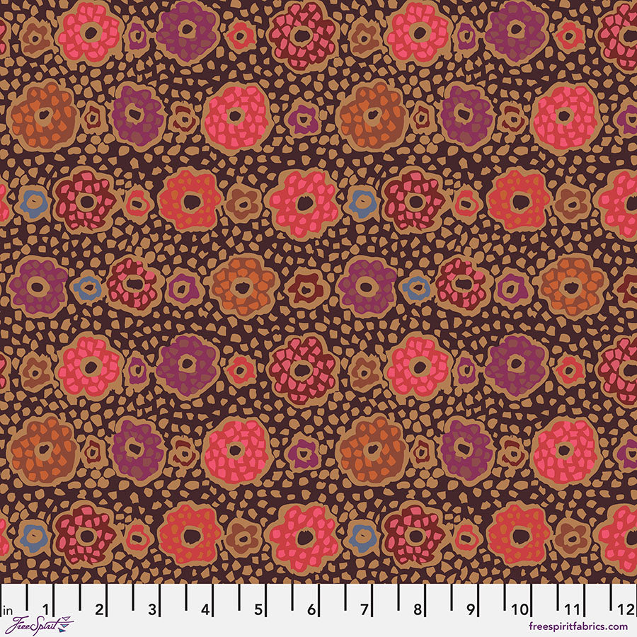Samarkand CHARCOAL Kaffe: From the Archives | Kaffe Fassett Collective Sold by the Half Yard - PRE-ORDER