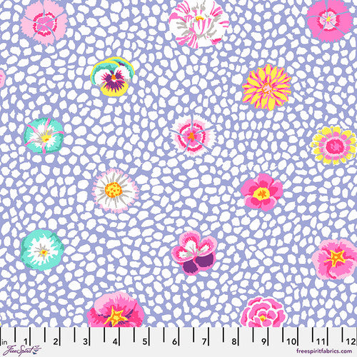 Guinea Flower LAVENDER Kaffe Fassett Collective Sold by the Half Yard