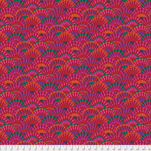 Strata Red Kaffe Fassett Collective Sold by the Half Yard