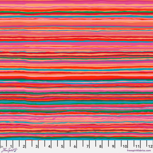 Strata Red Kaffe Fassett Collective Sold by the Half Yard