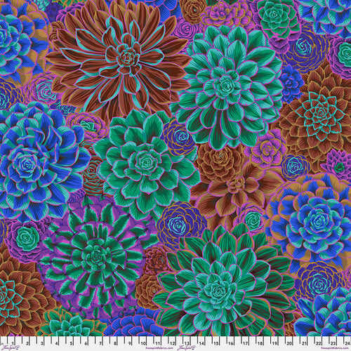 House Leeks DRAMA by Kaffe Fassett Collective Sold by the Half Yard