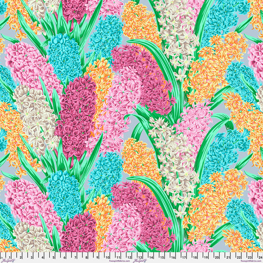 Hyacinthus GREY Philip Jacobs for Kaffe Fassett Collective Sold by the Half Yard