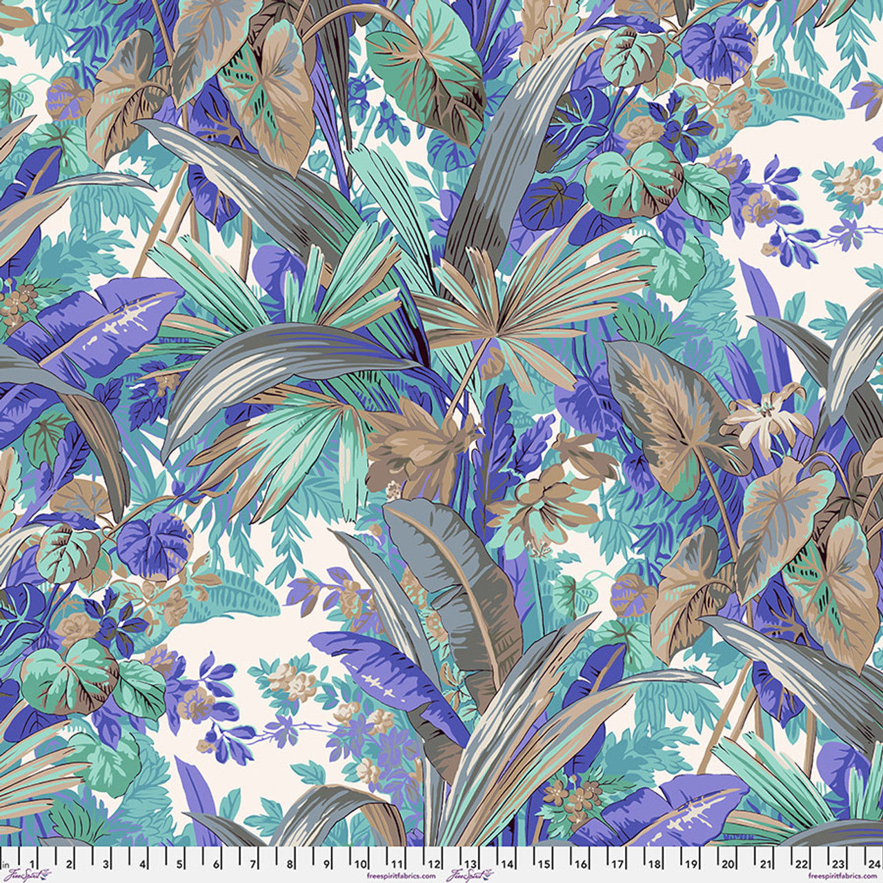 JUNGLE NEUTRAL Philip Jacobs Kaffe Fassett Collective Sold by the Half Yard