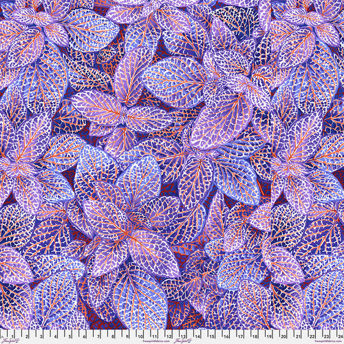Fittonia Blue Philip Jacobs for Kaffe Fassett Collective