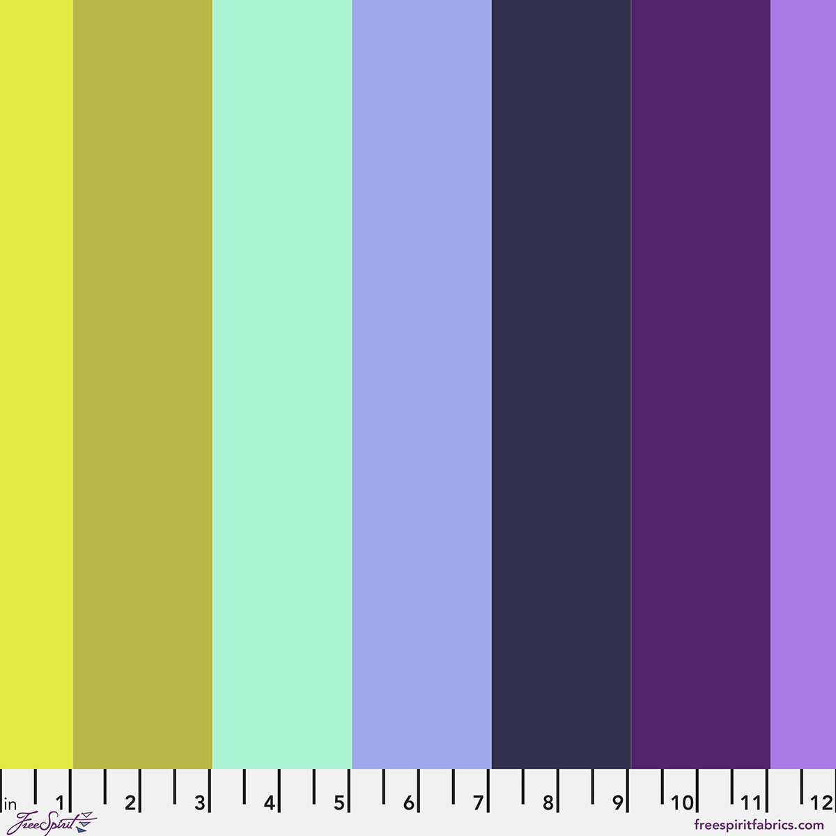 Smooth Sailing DEEP DIVE Rainbow Floral Reef by Tula Pink Sold by the Half Yard