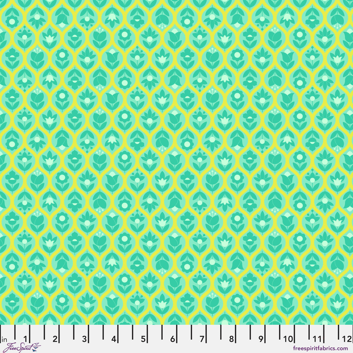 PWTP288.APPLE Tula Pink Beg Your Garden Apple Legendary Free Spirit Cotton Fabric