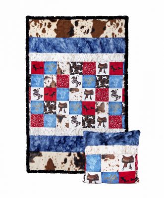 Picture Perfect Cuddle Kit 38 x 58 in - Giddy Up!