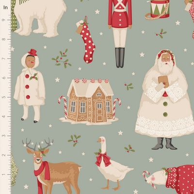 Tilda Merry Little Christmas Winterfriends Duck Egg Blue