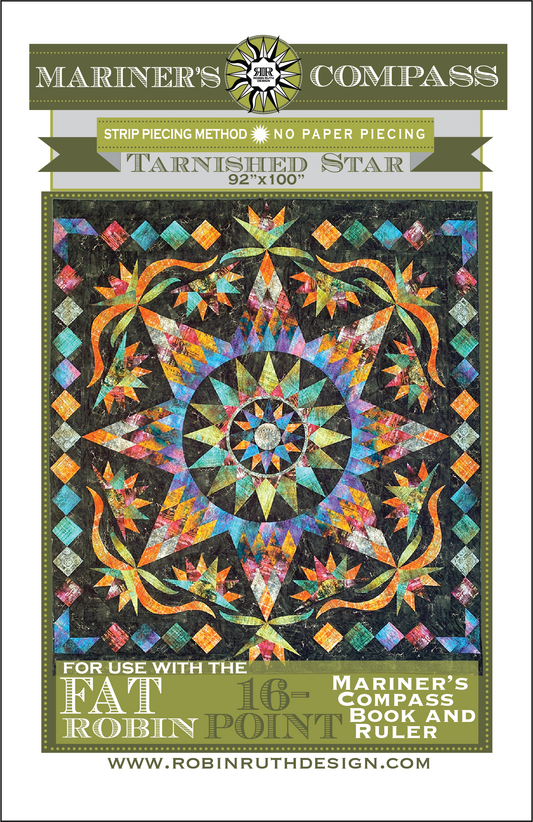 RR214 Tarnished Star Fat Robin Quilt Pattern
