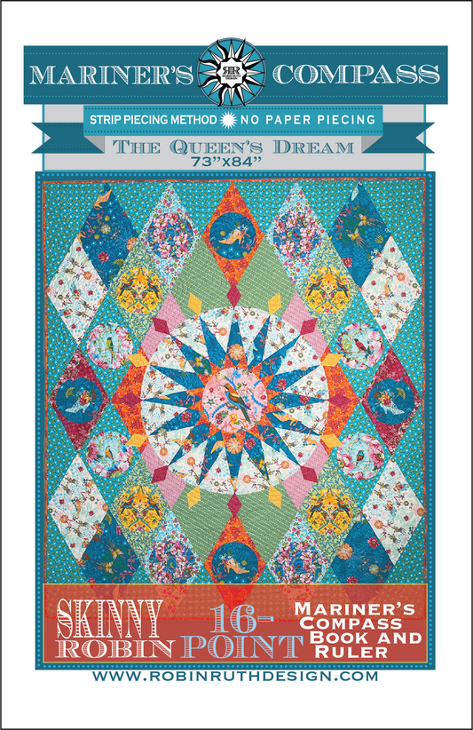 RR211 The Queen's Dream Skinny Robin Quilt Pattern
